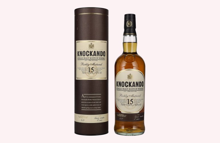 Knockando 15 Years Old Richly Matured 43% Vol. 0,7l in Giftbox