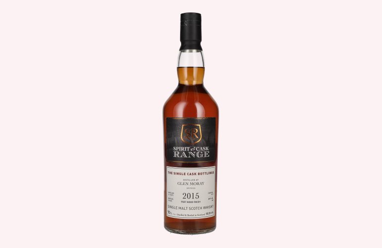 Whiskymax SPIRIT & CASK RANGE Glen Moray Single Cask Port Wood Finish 2015 55,5% Vol. 0,7l