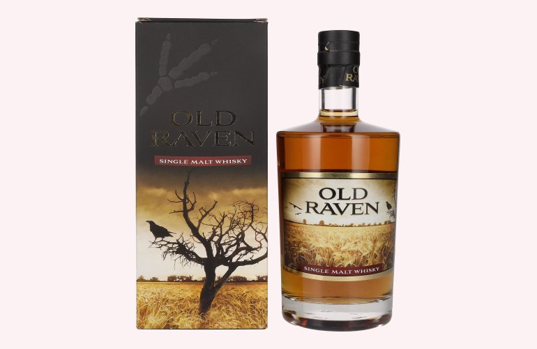 Old Raven Triple Distilled Single Malt Whisky 40% Vol. 0,5l in Giftbox