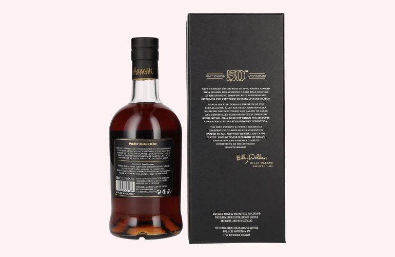 The GlenAllachie 16 Years Old 50th Anniversary PAST EDITION 57,1% Vol. 0,7l in Geschenkbox