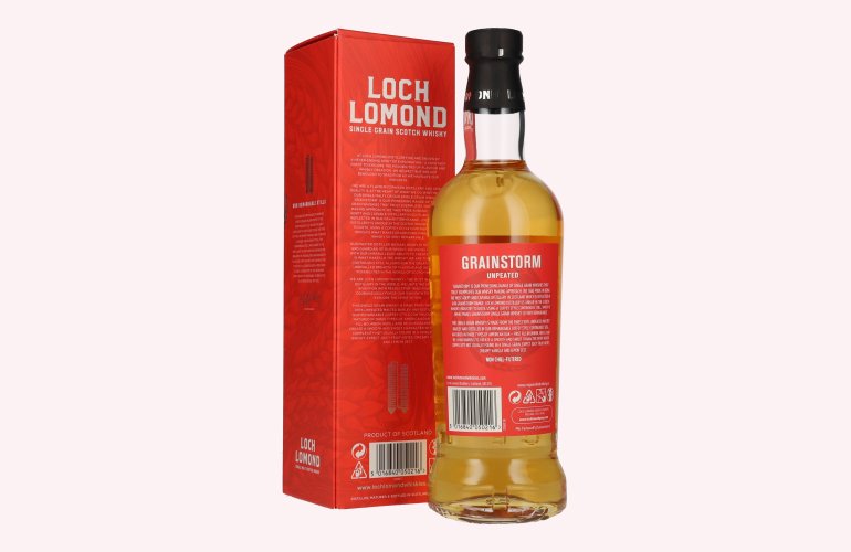 Loch Lomond SINGLE GRAIN Grainstorm Unpeated Scotch Whisky 46% Vol. 0,7l in Geschenkbox