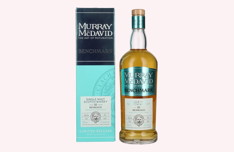 Murray McDavid 10 Years Old BENRIACH Koval Rye Cask Single Malt 2014 52,7% Vol. 0,7l in Giftbox