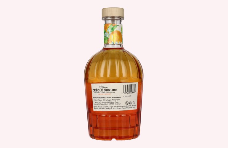Clément Créole Shrubb Liqueur D'Orange 40% Vol. 0,7l