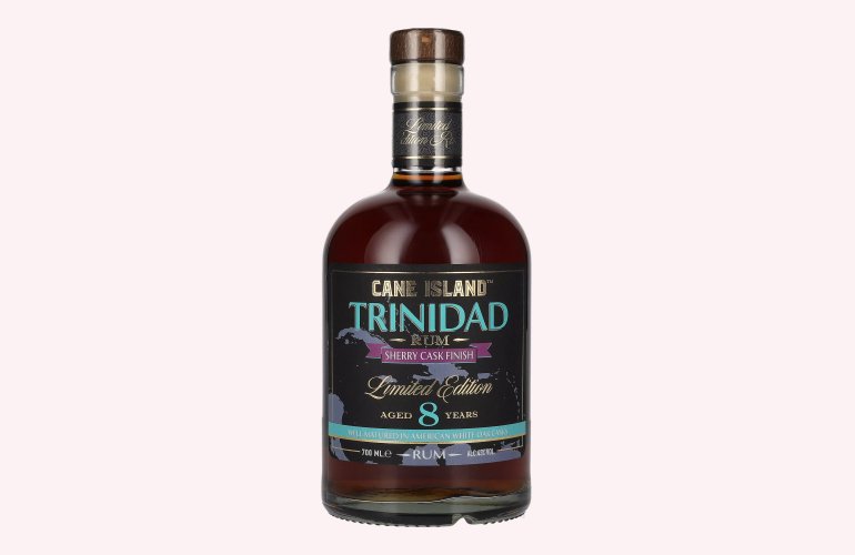 Cane Island TRINIDAD 8 Years Old Rum Sherry Cask Finish Limited Edition 43% Vol. 0,7l