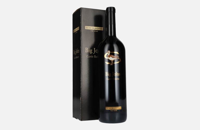 Scheiblhofer Big John Cuvée Reserve 2023 14% Vol. 1,5l in geschenkverpakking