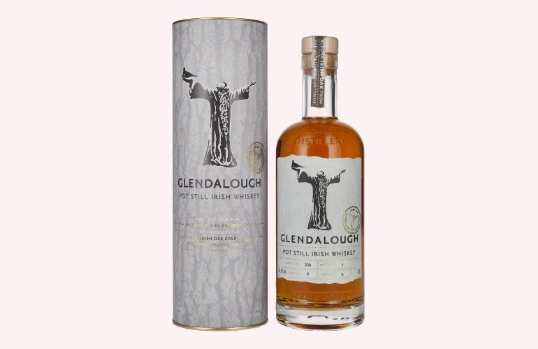 Glendalough Pot Still Irish Whiskey 43% Vol. 0,7l in Geschenkbox