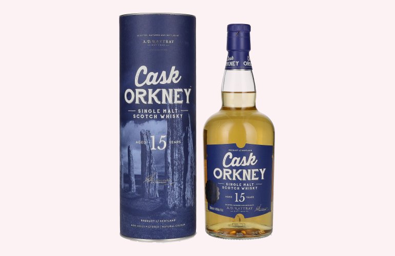 A.D. Rattray Cask ORKNEY 15 Years Old Single Malt 46% Vol. 0,7l in Geschenkbox