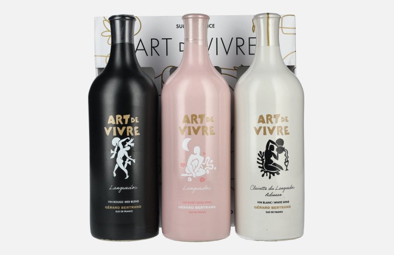 Gérard Bertrand Art de Vivre Languedoc Set 13,5% Vol. 3x0,75l in Giftbox
