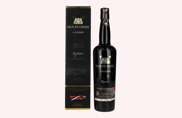 Old St. Croix A.H. Riise XO Explorer Reserve 40% Vol. 0,7l in Geschenkbox