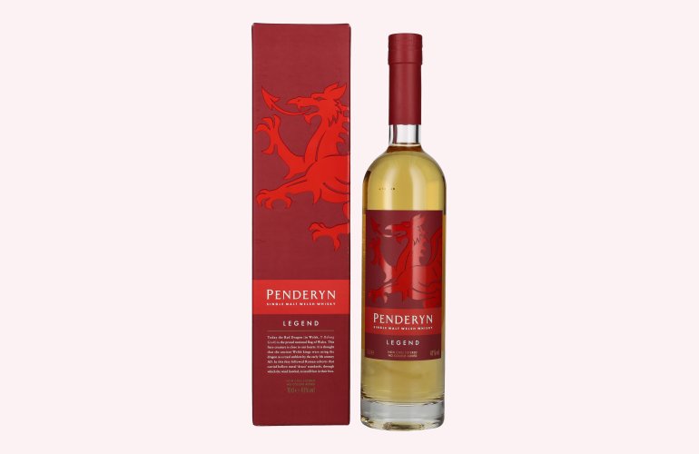 Penderyn LEGEND Single Malt Welsh Whiskey 41% Vol. 0,7l in Geschenkbox