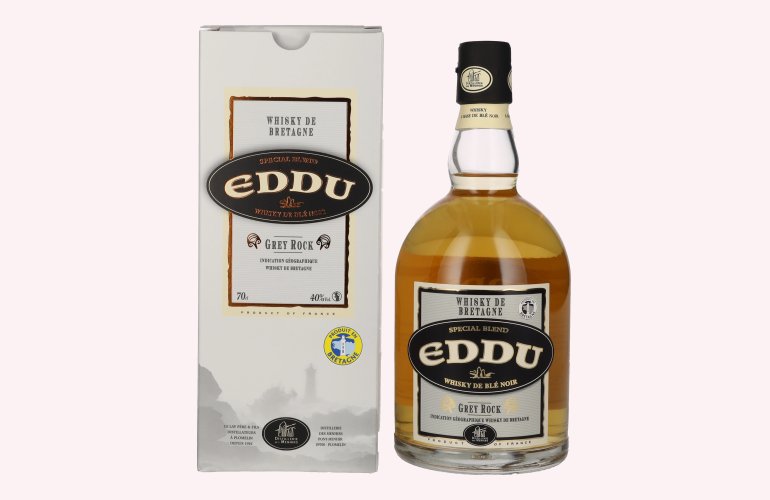 Eddu Grey Rock Special Blend Whisky 40% Vol. 0,7l in Giftbox