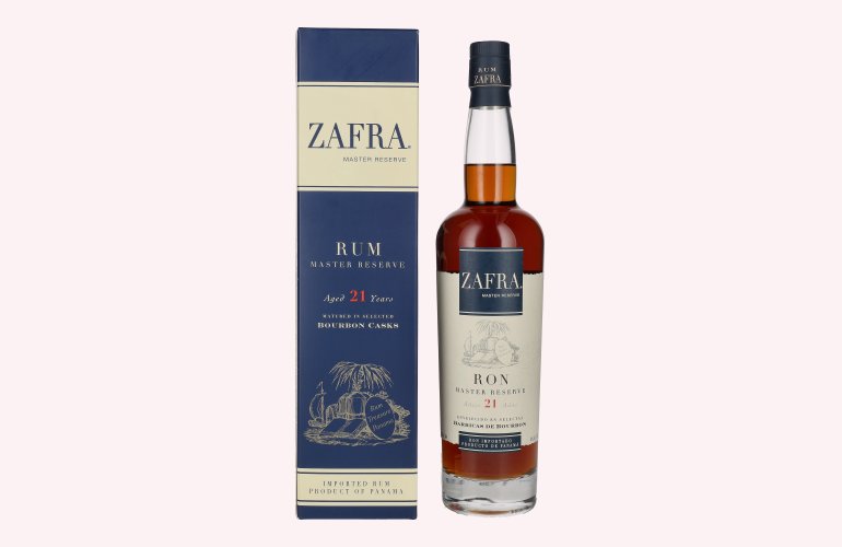 Zafra Añejo 21 Años Ron Master Reserve 40% Vol. 0,7l in Geschenkbox