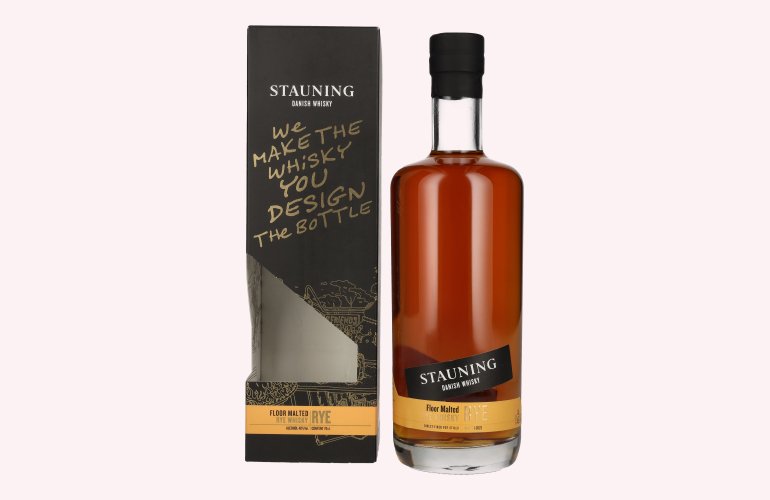 Stauning RYE Floor Malted Danish Whisky DIY Edition Batch 1 - 2023 48% Vol. 0,7l in geschenkverpakking