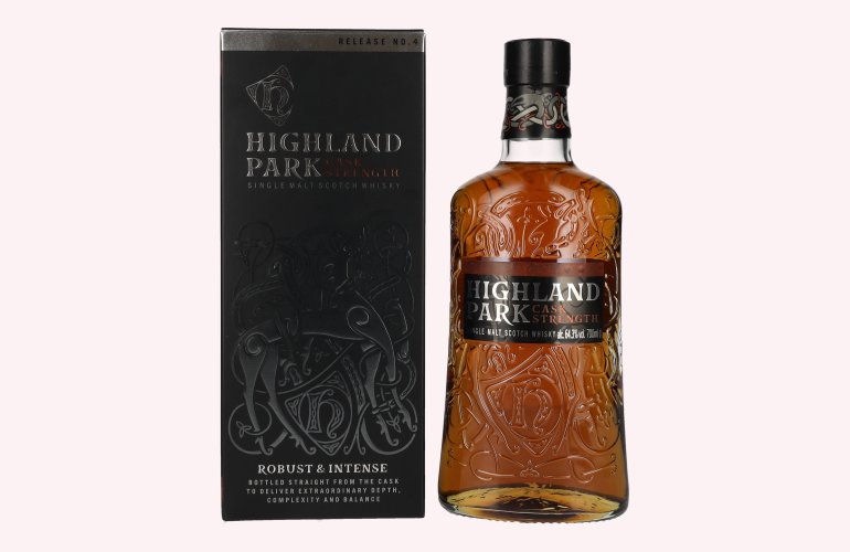 Highland Park CASK STRENGTH Single Malt Scotch Whisky Release No. 4 64,3% Vol. 0,7l in Giftbox