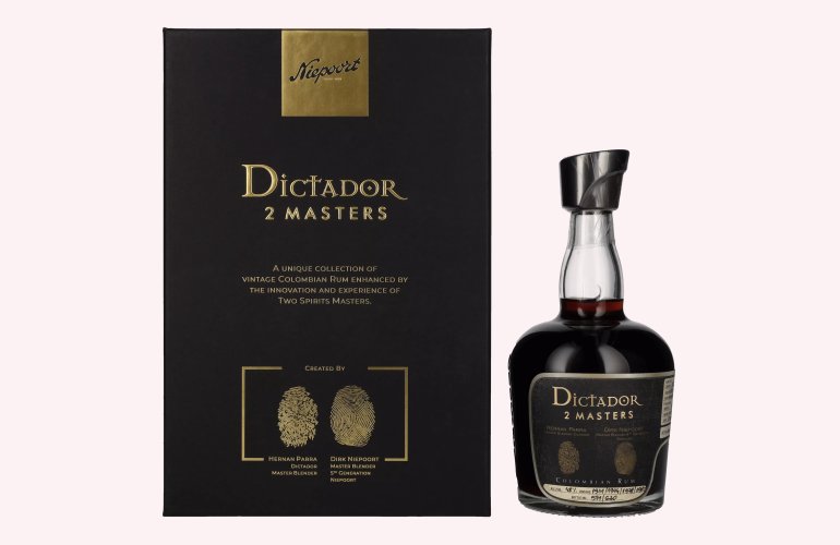 Dictador 2 MASTERS 1971/1974/1978/1980 Niepoort Port Pipe Finish 2021 48% Vol. 0,7l in Giftbox