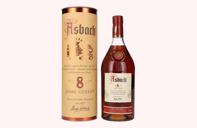 Asbach Privatbrand 8 Years 40% Vol. 0,7l in Geschenkbox