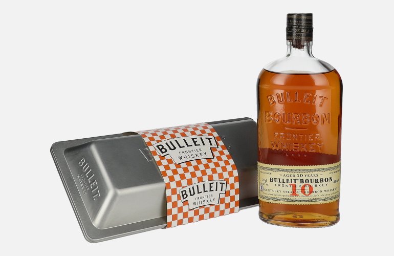 Bulleit Bourbon 10 Years Old FRONTIER WHISKEY 45,6% Vol. 0,7l in Lunch Box