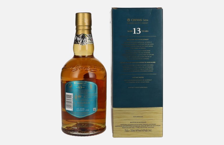 Chivas Regal EXTRA 13 Years Old TEQUILA CASK Finish 40% Vol. 0,7l in Giftbox