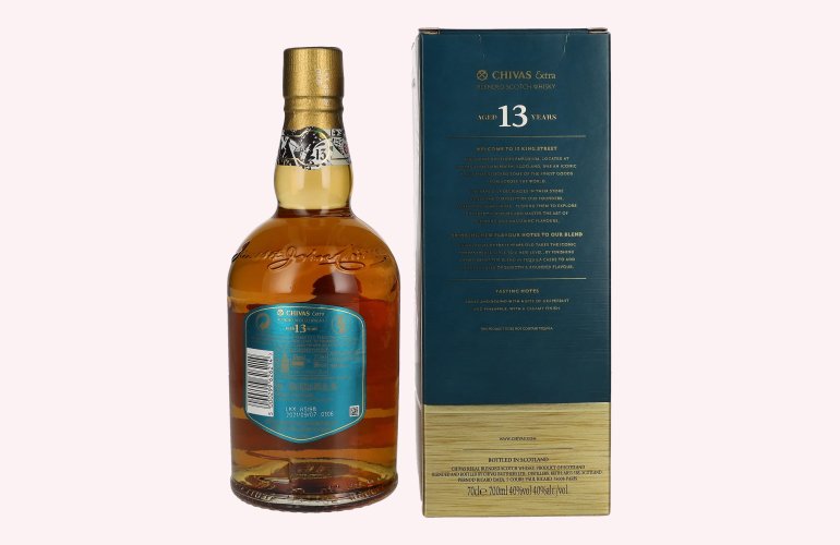 Chivas Regal EXTRA 13 Years Old TEQUILA CASK Finish 40% Vol. 0,7l in Giftbox