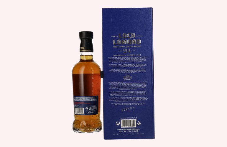 Loch Lomond 24 Years Old THE OPEN 152th Royal Troon Manzanilla Sherry Cask 47,1% Vol. 0,7l in Giftbox