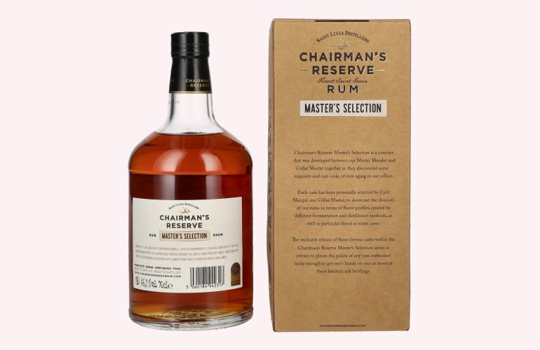 Chairman's Reserve MASTER'S SELECTION German Edition 46,2% Vol. 0,7l in geschenkverpakking