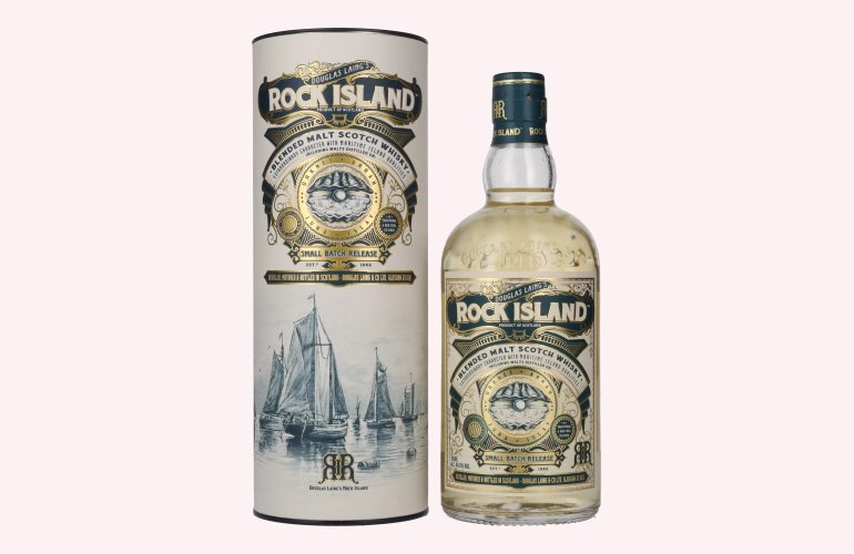 Douglas Laing ROCK ISLAND Blended Malt 46,8% Vol. 0,7l in Giftbox