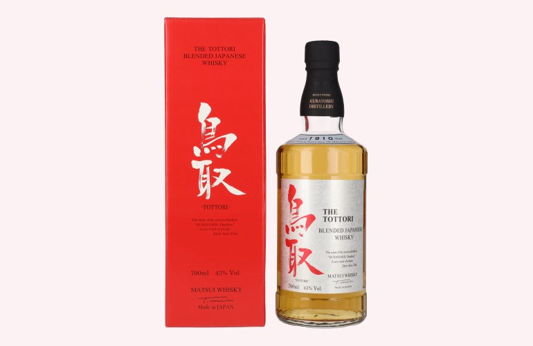 Matsui Whisky THE TOTTORI Blended Japanese Whisky 43% Vol. 0,7l in Geschenkbox