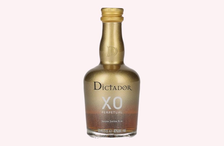 Dictador XO PERPETUAL Colombian Aged Rum 40% Vol. 0,05l