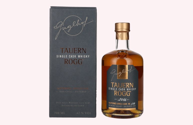 Guglhof TAUERN ROGG Sauternes Single Cask 2016 42% Vol. 0,7l in Giftbox