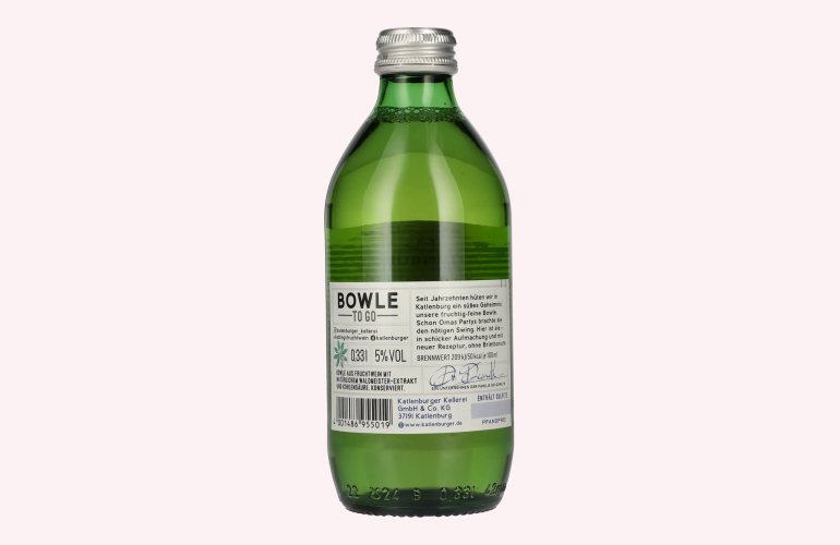 Katlenburger Bowle-To-Go Waldmeister 5% Vol. 0,33l