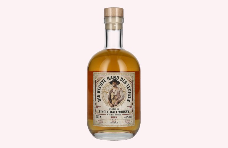 Die Rechte Hand Des Teufels DER MÜDE JOE Single Malt Whisky 46% Vol. 0,7l