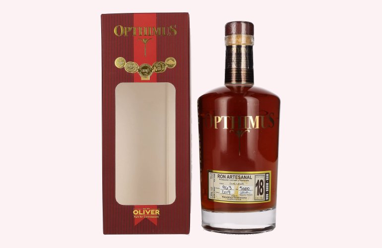 Opthimus 18 Sistema Solera Cum Laude 38% Vol. 0,7l in Geschenkbox