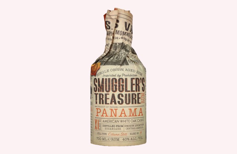 Smuggler's Treasure PANAMA Single Origin Aged Rum 40% Vol. 0,7l