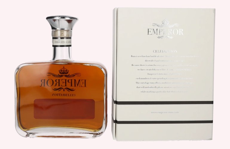 Emperor Mauritian Rum CELEBRATION PRIVATE CASK SELECTION Pinot Noir Finish 42% Vol. 0,7l in Geschenkbox