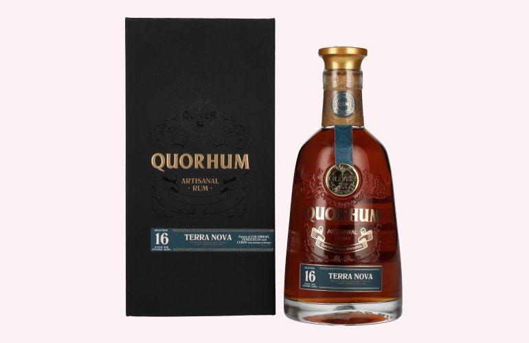 Ron Quorhum 16 Sistema Solera TERRA NOVA 40% Vol. 0,7l in Geschenkbox