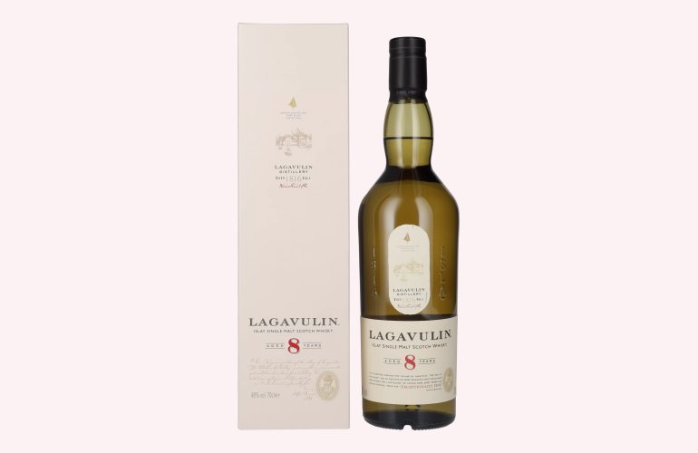 Lagavulin 8 Years Old Single Malt Whisky 48% Vol. 0,7l in Giftbox