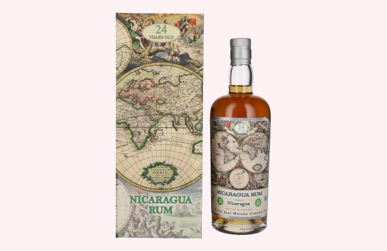Silver Seal NICARAGUA Rum 24 Years Old 1999 49,8% Vol. 0,7l in Geschenkbox