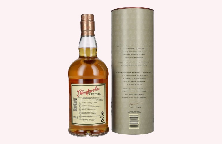 Glenfarclas HERITAGE Highland Single Malt Scotch Whisky 40% Vol. 0,7l in Geschenkbox