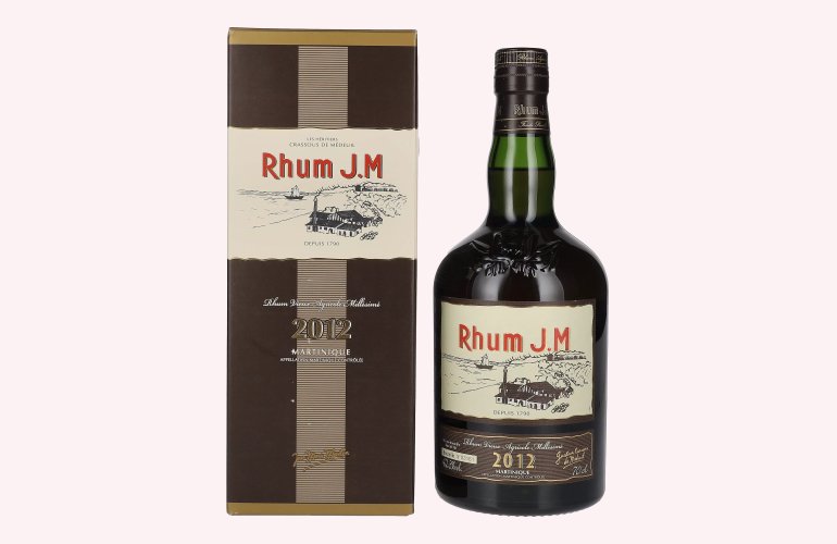 Rhum J.M Vieux Agricole Millésimé 2012 42,3% Vol. 0,7l in Giftbox