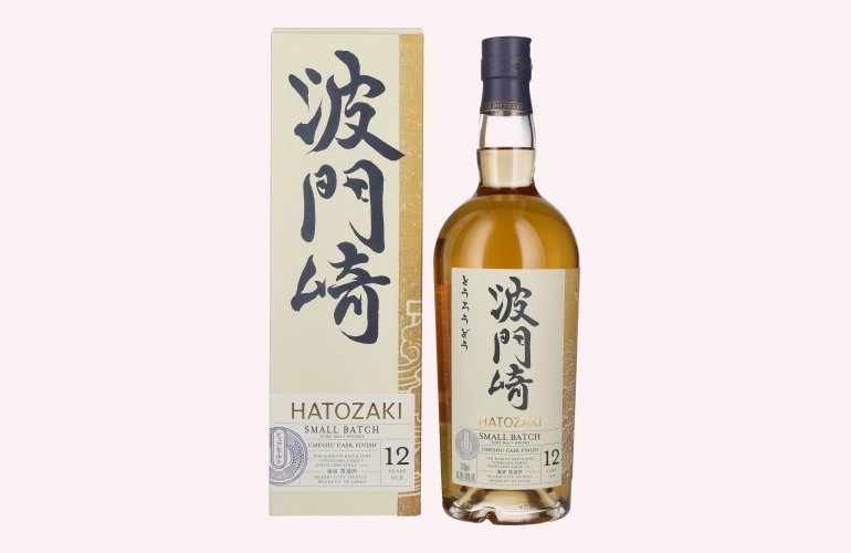 Hatozaki 12 Years Old PURE MALT SMALL BATCH Japanese Whisky 46% Vol. 0,7l