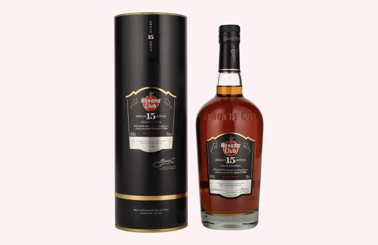 Havana Club Gran Reserva Añejo 15 Años 40% Vol. 0,7l in Giftbox