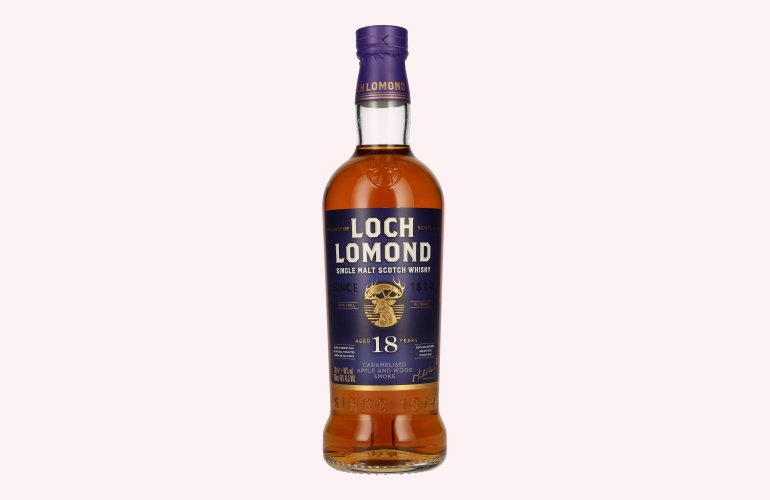 Loch Lomond 18 Years Old Single Malt Caramelised Apple and Wood Smoke 46% Vol. 0,7l