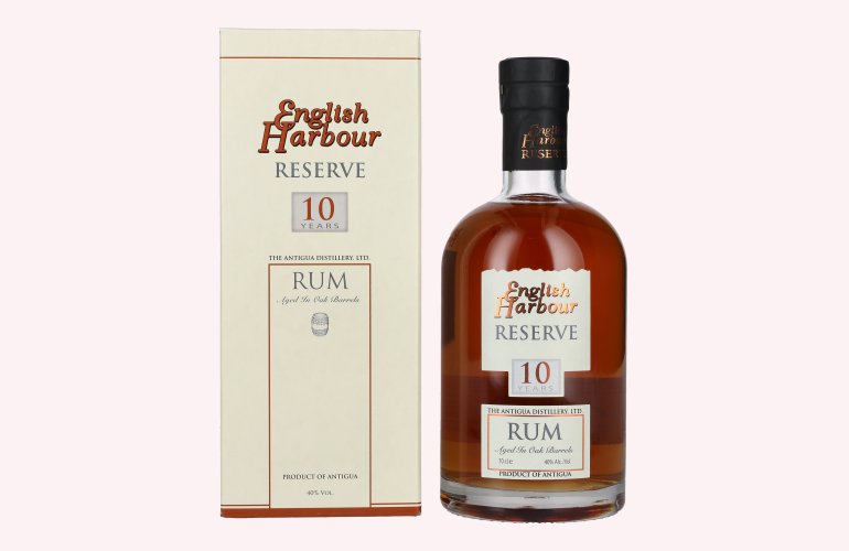 English Harbour RESERVE 10 Years Old Rum 40% Vol. 0,7l in Giftbox