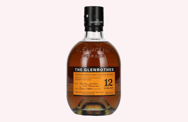 The Glenrothes 12 Years Old Speyside Single Malt 40% Vol. 0,7l