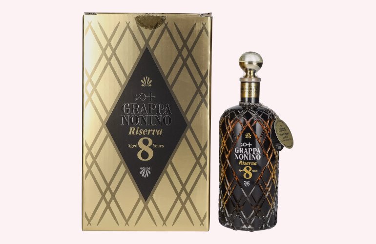 Nonino Grappa Riserva 8 Years Old 43% Vol. 0,7l in Giftbox