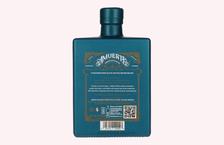 Amuerte COCA GIN - Green Edition 43% Vol. 0,7l