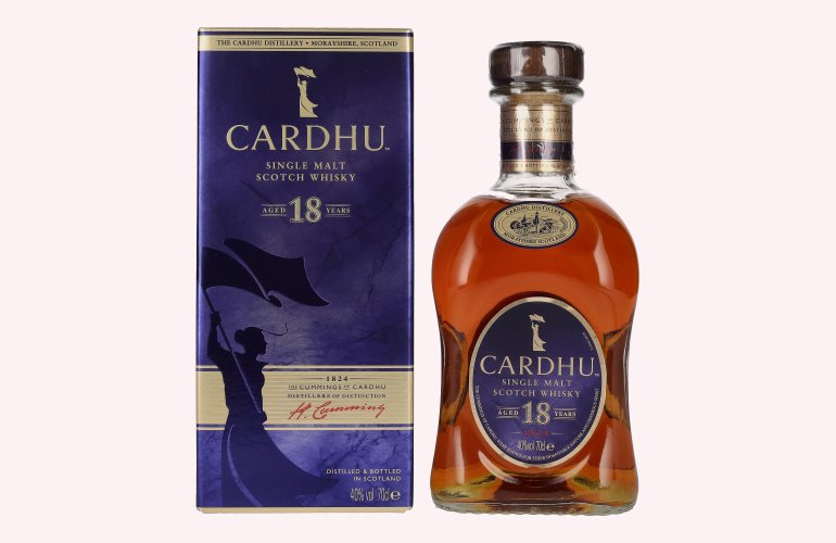 Cardhu 18 Years Old Single Malt Scotch Whisky 40% Vol. 0,7l in Giftbox