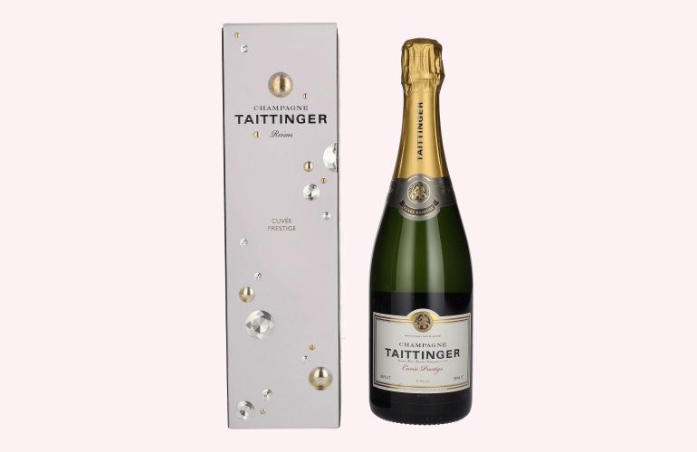 Taittinger Champagne Cuvée Prestige Brut 12,5% Vol. 0,75l in Giftbox