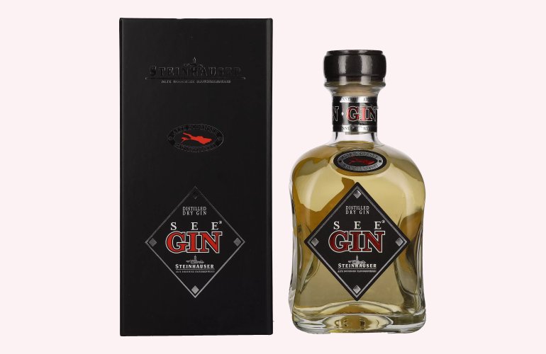 Steinhauser SeeGin RED Distilled Dry Gin 42% Vol. 0,7l in Geschenkbox
