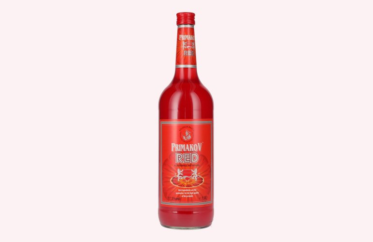 Primakov RED Blutorange mit Wodka 17,5% Vol. 1l